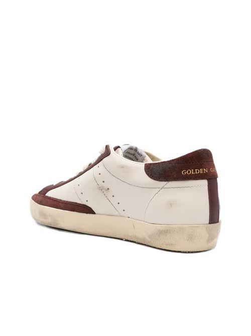 sneakers super star cocco printed star butter burgundy Golden Goose | GWF01002.F008761.15993BUTTER/BEIGE/BURGUNDY